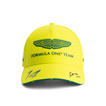 Aston Martin F1 2025 Herren Baseballkappe Alonso Team Limette