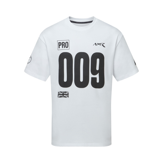 Aston Martin Racing 2026 T-Shirt Limited Edition 009 Graphic weiß/schwarz