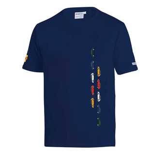 Sparco T-Shirt HF Delta Collections marineblau