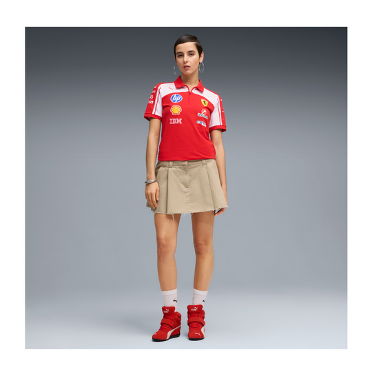 Scuderia Ferrari F1 2026 Damen Poloshirt Team