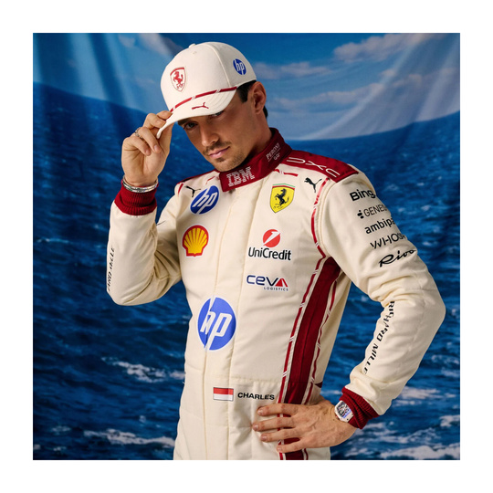 Scuderia Ferrari F1 2026 Herren Baseballkappe Charles Leclerc Monaco GP