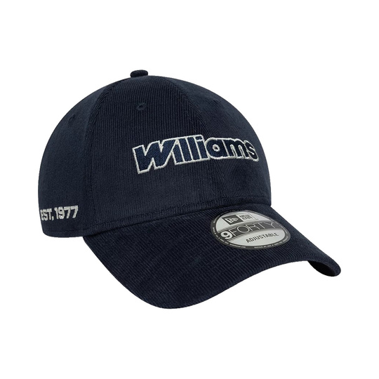 Williams 2026 Cap Racing Traditional Cord marineblau
