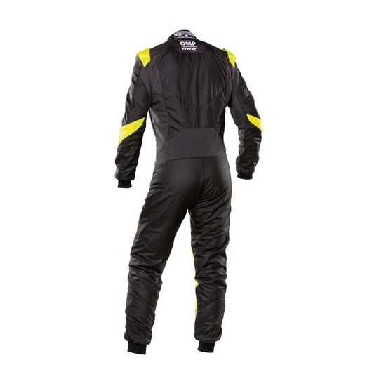 OMP Rennanzug ONE EVO X schwarz/gelb (FIA)
