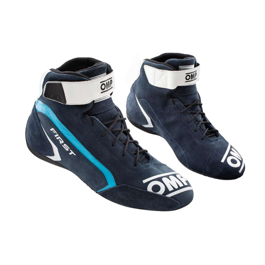 OMP Fahrerschuh FIRST MY21 Dunkelblau (FIA)