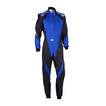 OMP Kinder-Kartanzug KS-3X schwarz/blau (FIA)