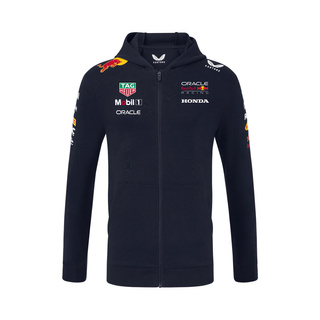 Red Bull Racing 2025 Herren Kapuzensweatjacke Zip Team