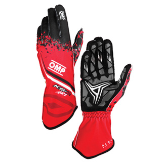 OMP Karthandschuh KS-2 ART my2025 Rot