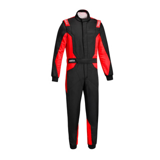 Sparco Rennanzug Sprint Advanced schwarz/rot (FIA)