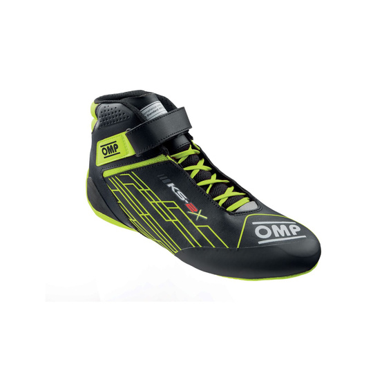 OMP Schuhe KS-2X schwarz/gelb (FIA)