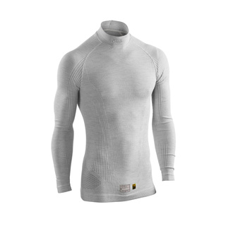 OMP Unterziehshirt mit Rollkragen Tecnica EVO MY26 silber (FIA)
