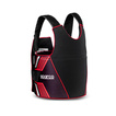 Sparco Rippenschutz K-Track schwarz/rot