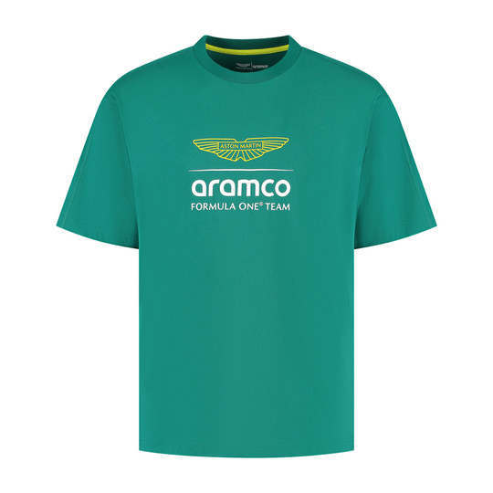 Aston Martin F1 2025 Herren T-Shirt Large Logo