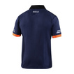 Sparco Herren Polohemd TECH Marineblau/Orange