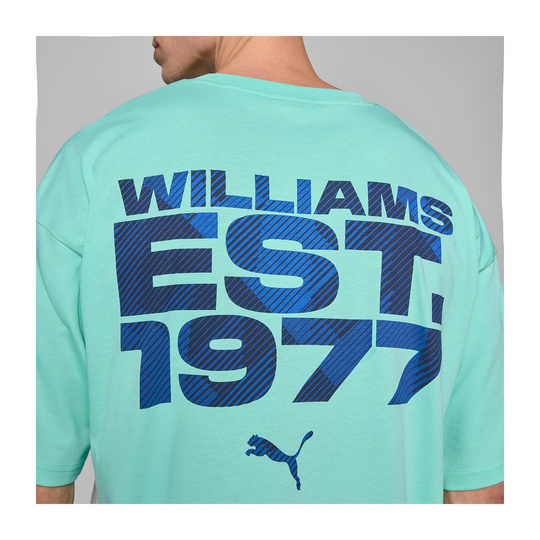 Williams Racing 2025 Herren T-Shirt Oversized Grün