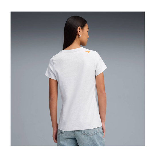 McLaren F1 2026 Damen T-Shirt Small Logo weiß