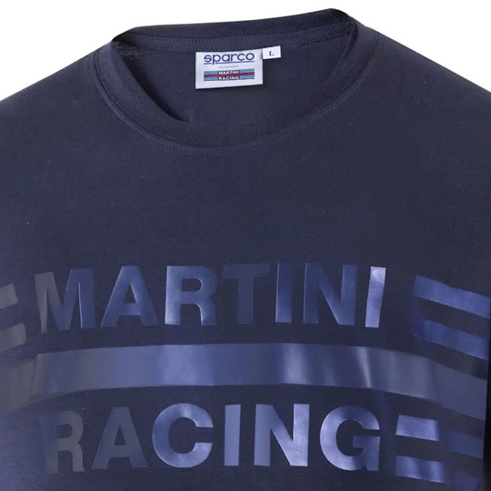 Sparco T-Shirt Martini Racing Big Logo marineblau