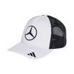 Mercedes AMG F1 2025 Herren Kappe Star Trucker Weiß