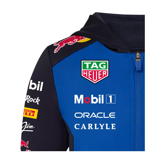 Red Bull Racing 2026 Kinder Kapuzensweatjacke Zip Team