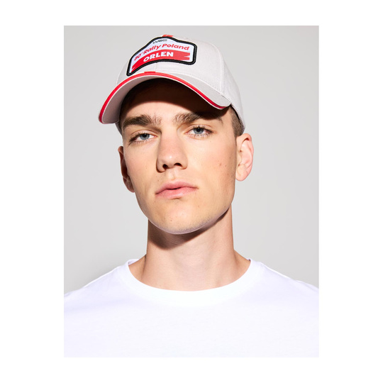 Rally Poland Cap Stripe grau