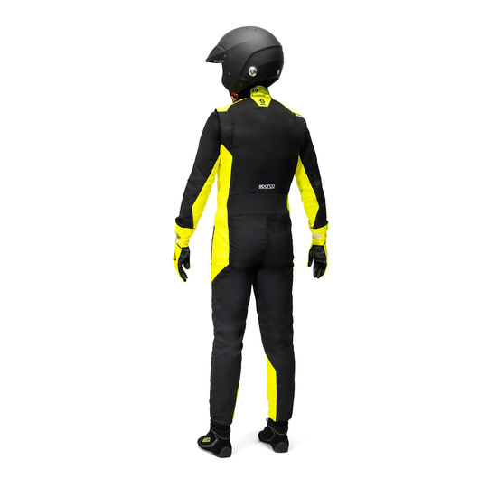 Sparco Rennanzug Sprint Advanced schwarz/gelb (FIA)