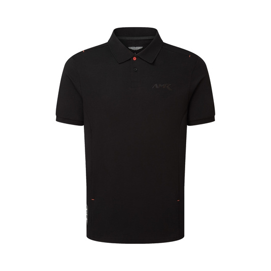 Aston Martin Racing 2026 Poloshirt Racing AMR Logo schwarz