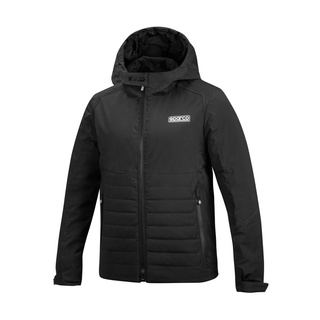 Sparco Herren Winter Jacke MY22 Schwarz