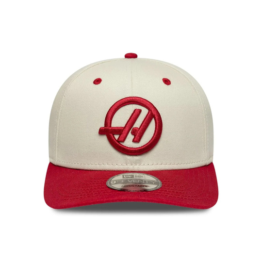 Haas F1 2026 Cap Wordmark cremefarben