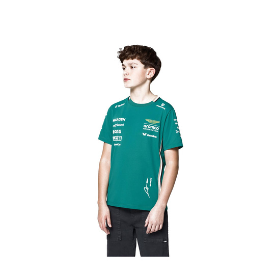 Aston Martin F1 Fernando Alonso Kinder-T-Shirt Team