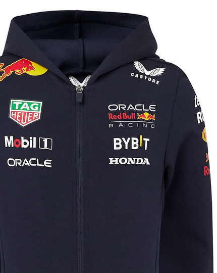 Red Bull Racing 2024 Kinder Kaupzensweatjacke Zip Team