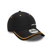 McLaren F1 2024 Herren Baseballkappe Contrast Schwarz