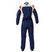 OMP Rennoverall FIRST EVO MY25 Marineblau-Orange (FIA)
