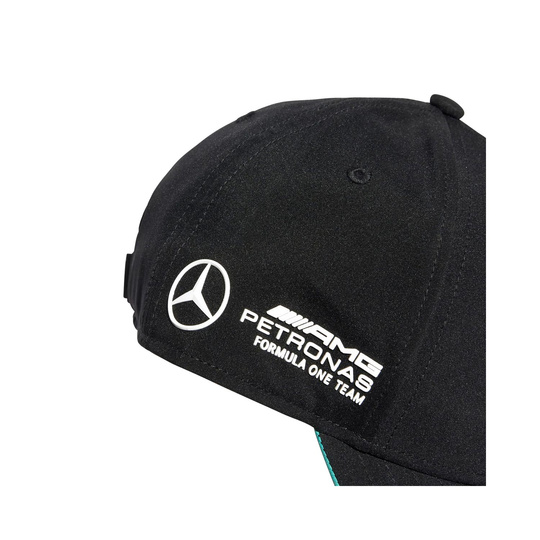 Mercedes AMG F1 2025 Herren Baseballkappe Team Schwarz