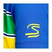 Ayrton Senna F1 2025 Herren T-Shirt Hashtag Blau