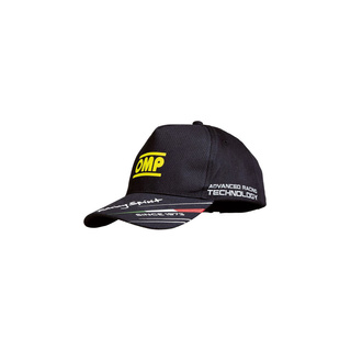 OMP Kinder-Cap Racing Spirit schwarz