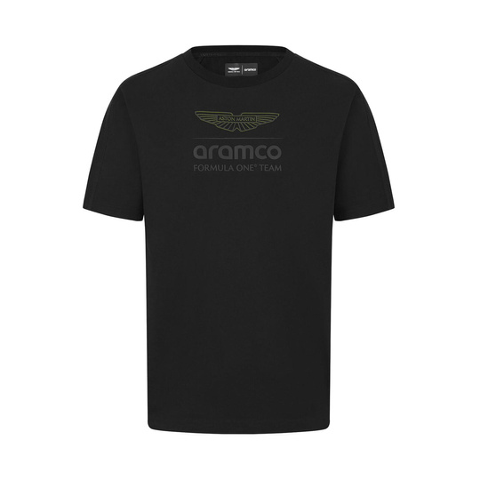 Aston Martin F1 T-Shirt Logo Stealth