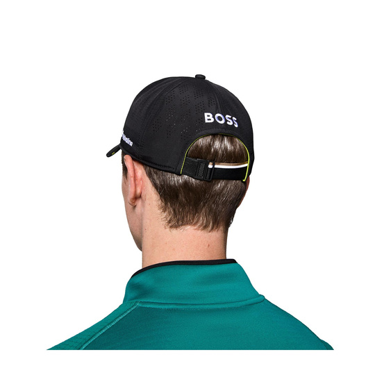 Aston Martin F1 2025 Herren Baseballkappe Team Schwarz