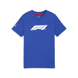 Formula 1 2025 Kinder T-Shirt Logo Blau