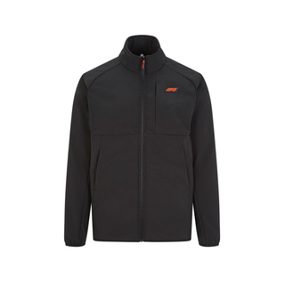 Formula 1 Herren Softshell Jacke Tech Schwarz