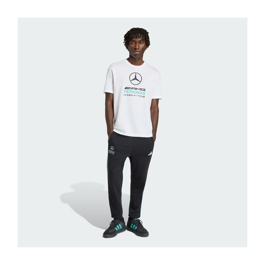 Mercedes AMG F1 2026 T-Shirt Large Logo weiß