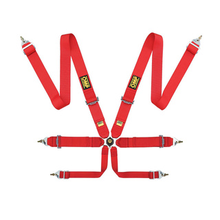 OMP Renngurt Saloon 6 - Punkt Rot