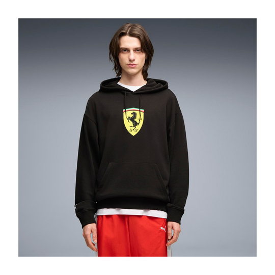 Scuderia Ferrari F1 2026 Kapuzenpullover Large Logo schwarz