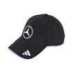 Mercedes AMG F1 2025 Herren Baseballkappe Antonelli Schwarz