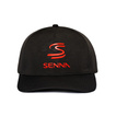 Ayrton Senna Collection 2026 Cap Debossed Logo schwarz