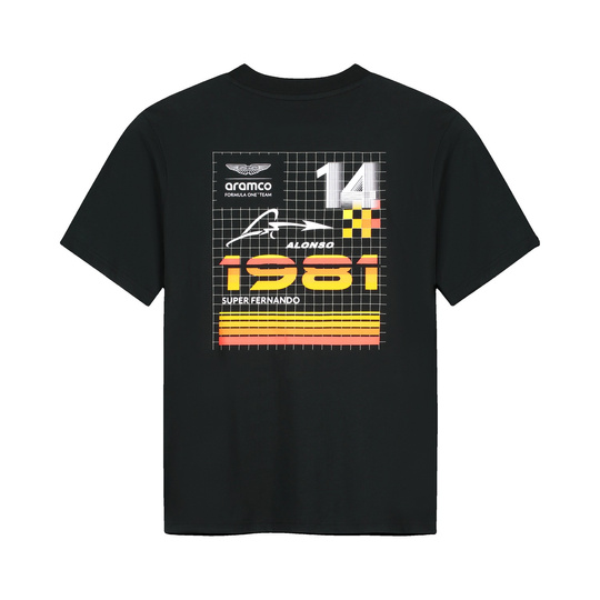 Aston Martin F1 2026 Fernando Alonso T-Shirt Barcelona