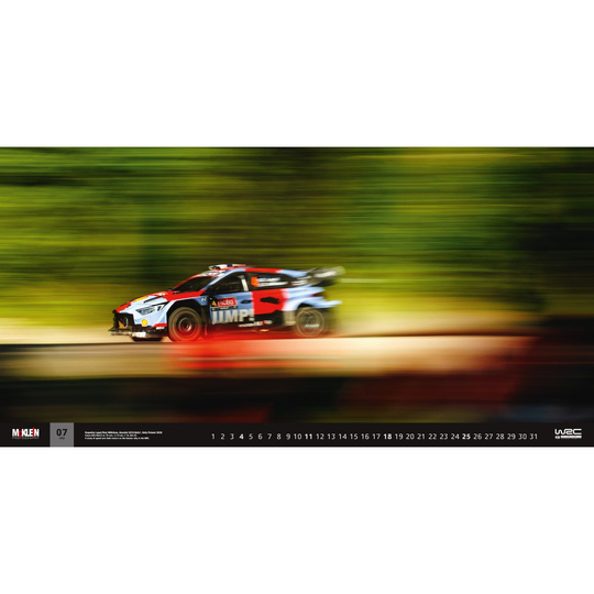 McKlein 2027 Wandkalender Rally - The Wider View