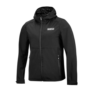 Sparco Regenjacke Wind MY22 schwarz