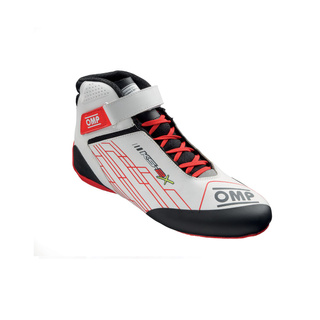 OMP Schuhe KS-2X weiß/rot (FIA)