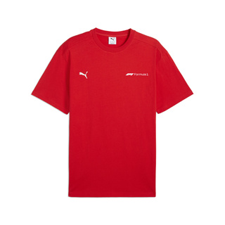 Formula 1 2025 Herren T-Shirt Essential Relaxed Logo Rot