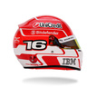 Scuderia Ferrari 2025 Miniaturhelm 1:2 Charles Leclec