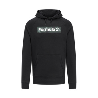 Formel 1 Hoodie für Herren Camo Black